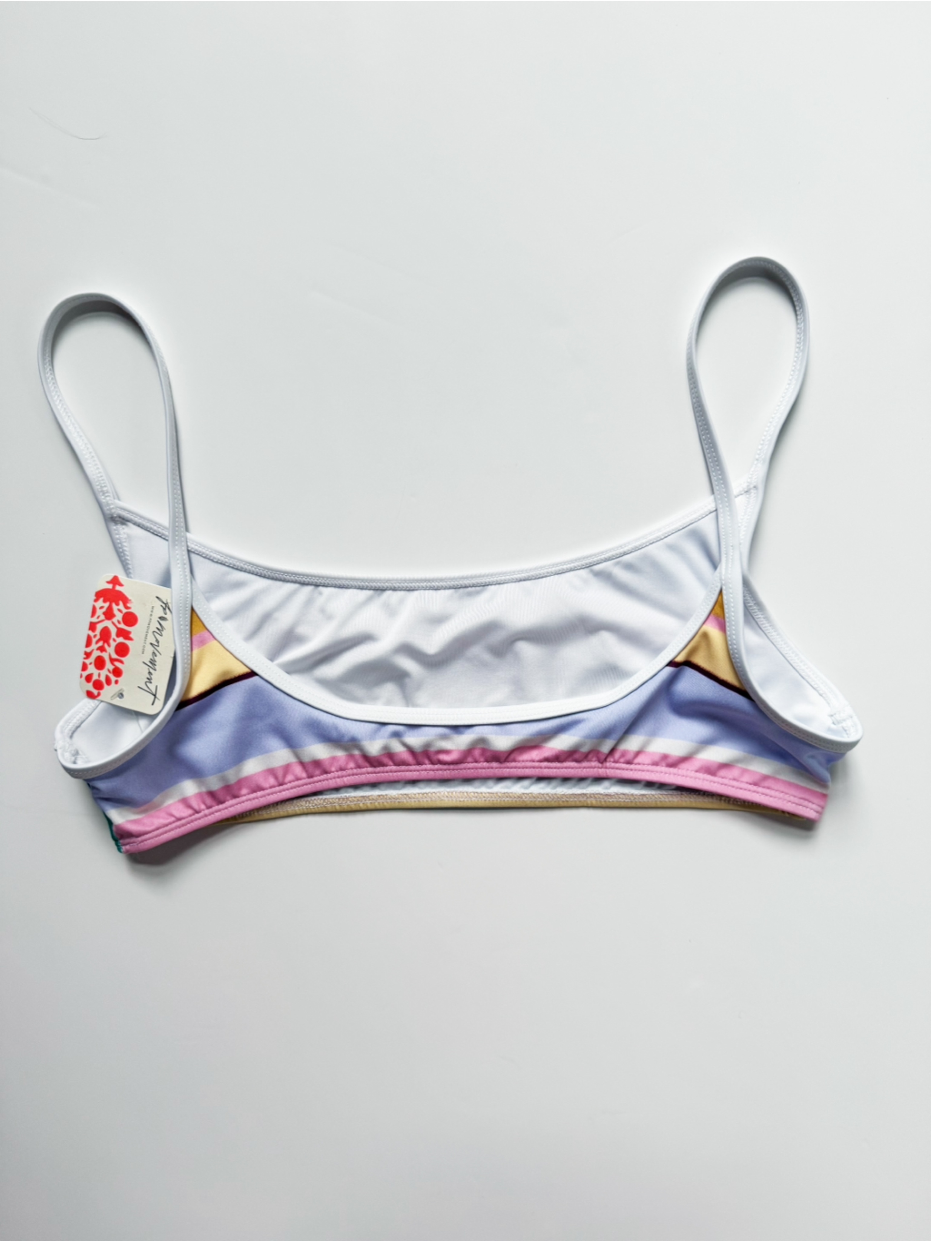 Free People X Gnash Printed Crop Bikini Top | Nwt — image 4 of 8